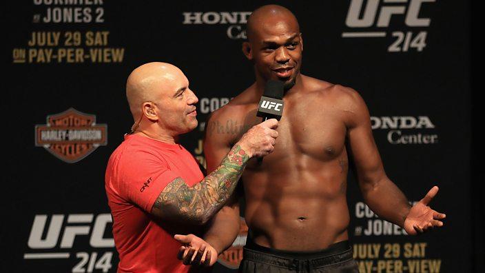 Rogan felt the wrath of Fury after predicting Jones would beat him