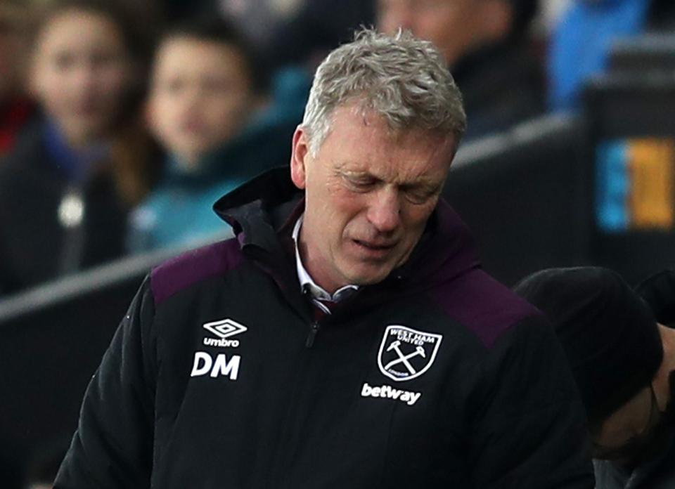  David Moyes was last in charge of West Ham