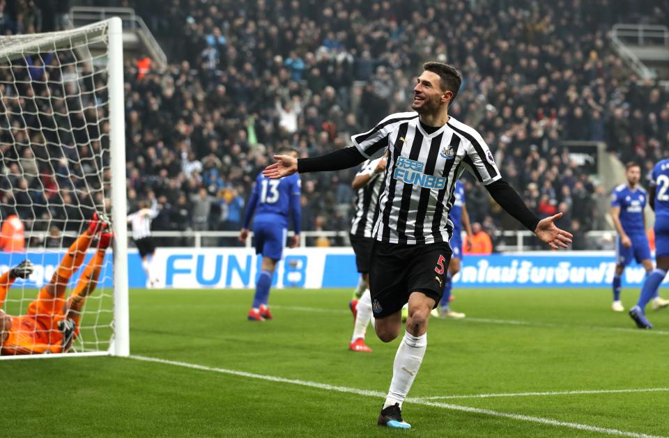 Fabian Schar has impressed at both ends of the pitch for Newcastle