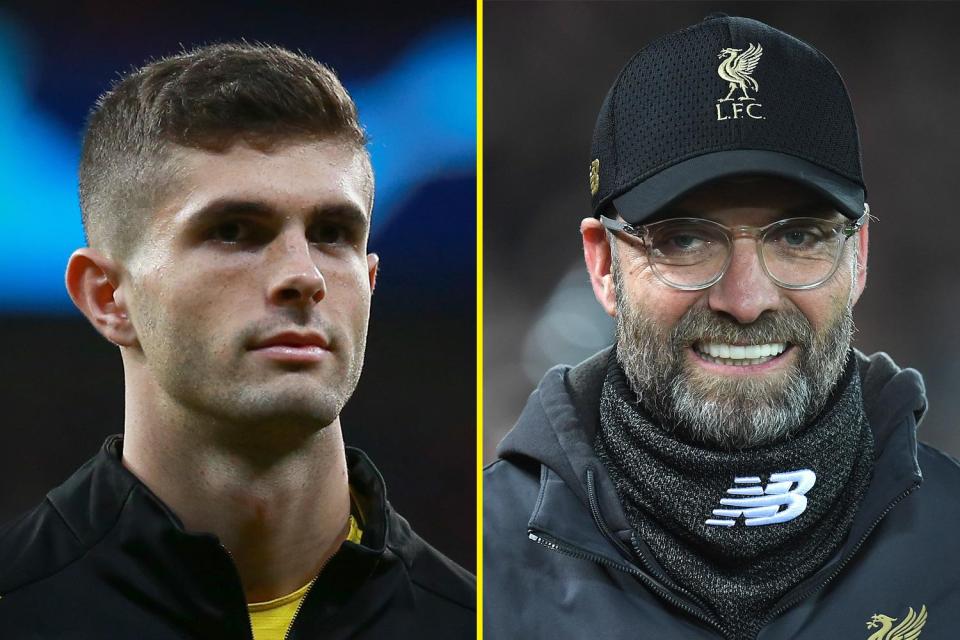  Klopp was a mentor to Pulisic for a short while
