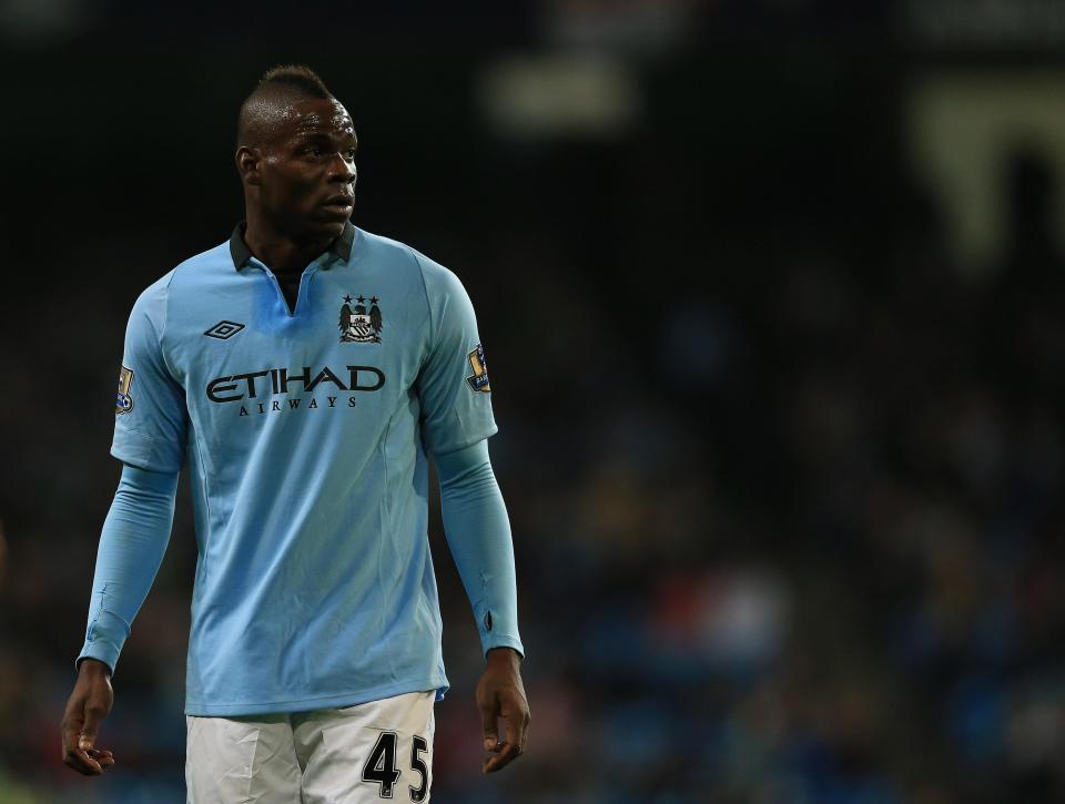  Mario Balotelli won the Premier League with Man City