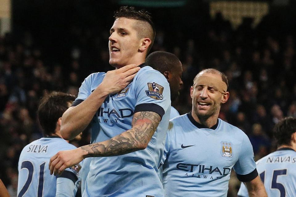  Stevan Jovetic did not enjoy a successful time at Manchester City