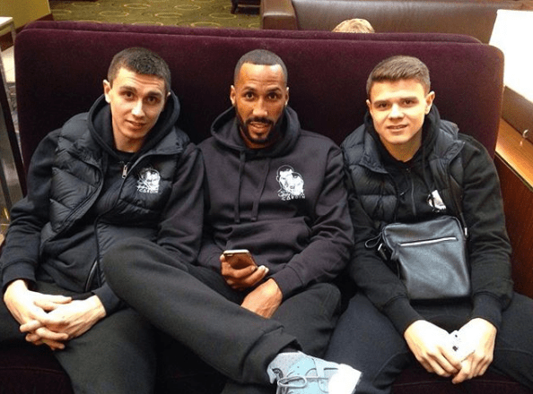  James is close with the McDonnell brothers, Jimmy Mc and Tom