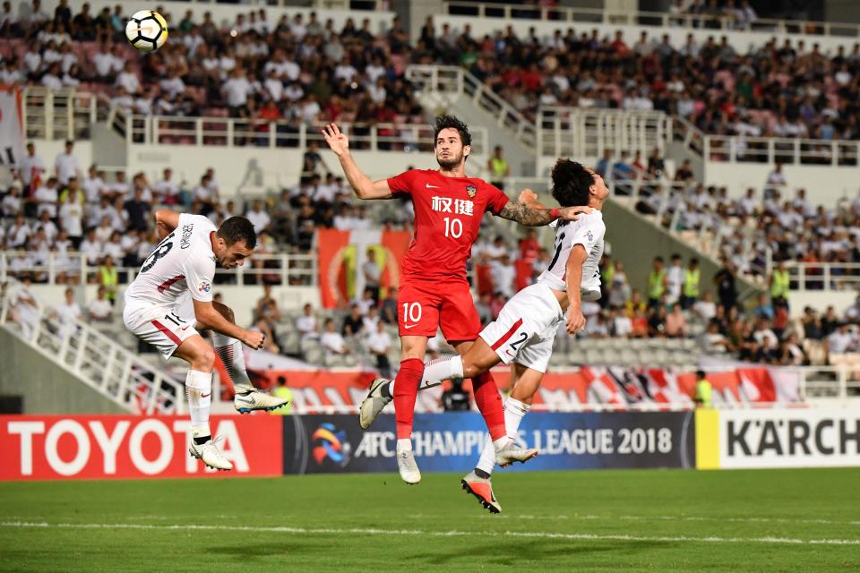  Alexandre Pato is a key player for Tianjin Quanjian