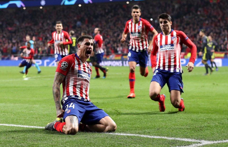  Gimenez opened the scoring on 78 minutes