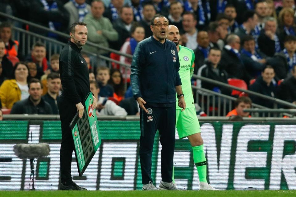  Sarri couldn't believe Kepa refused to come off