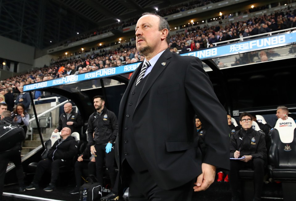  Benitez is working wonders at Newcastle but his future is uncertain