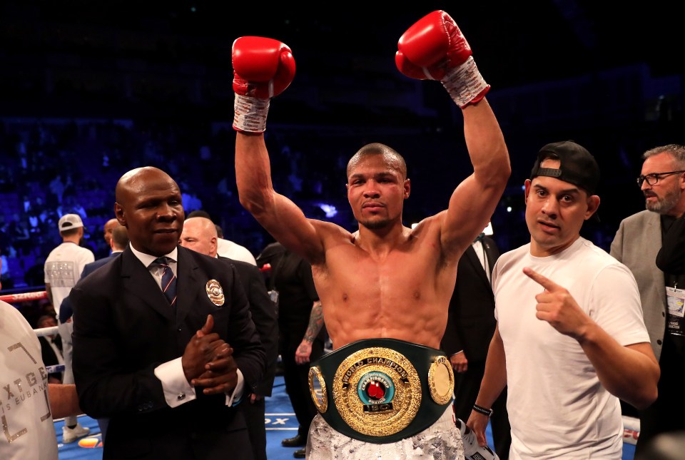 Eubank Jr picked up the IBO belt with the win