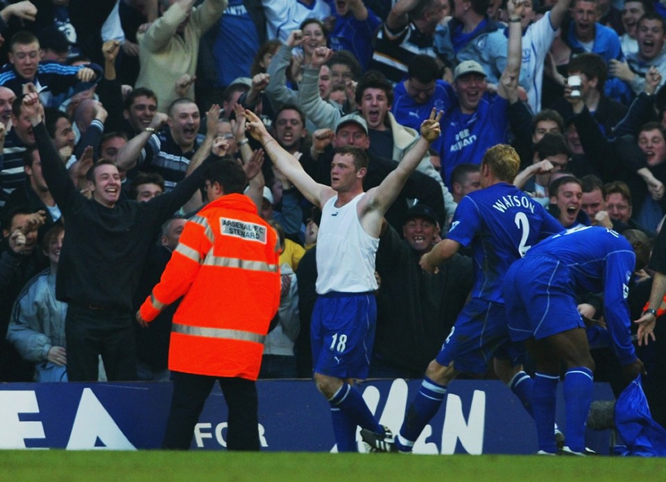 Wayne Rooney Everton's hero whilst still a teenager