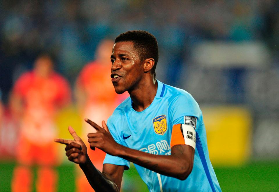  Ramires has captained Jiangsu Suning before