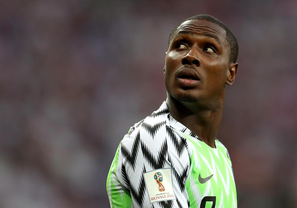 Odion Ighalo suffered relegation with Changchun Yatai last season