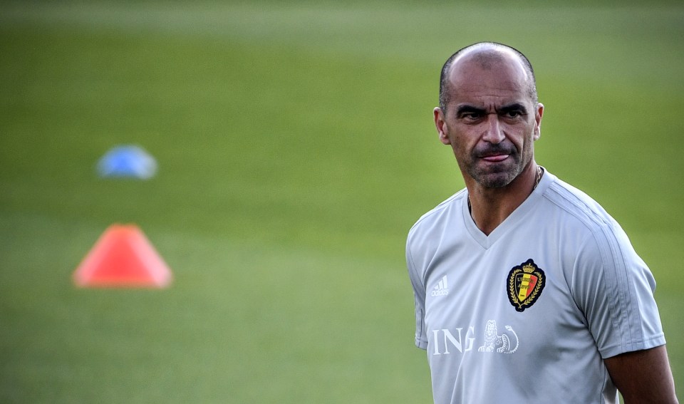 Martinez led Belgium to third place at the World Cup in Russia this summer