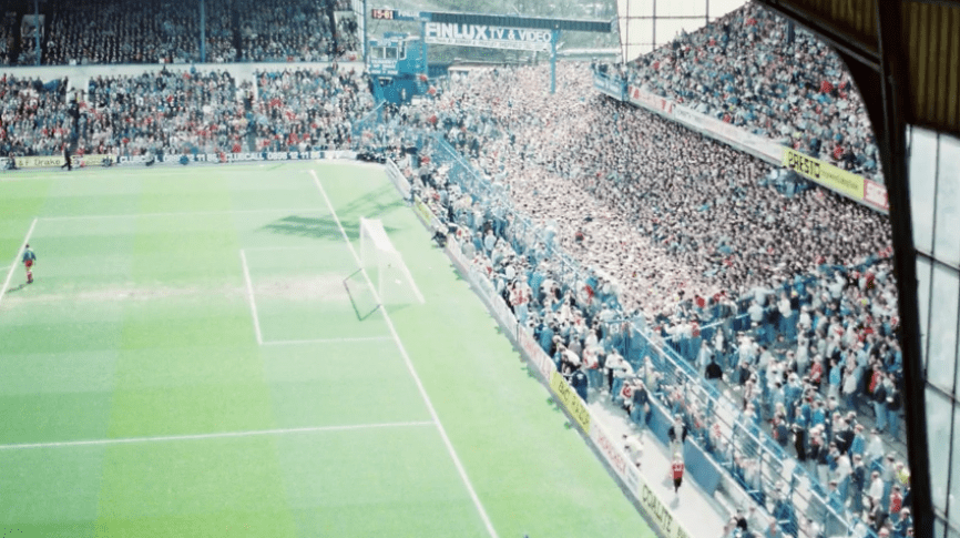  A Liverpool supporter tried to give the kiss of life to a boy on the Leppings Lane terrace at Hillsborough as they were both being crushed
