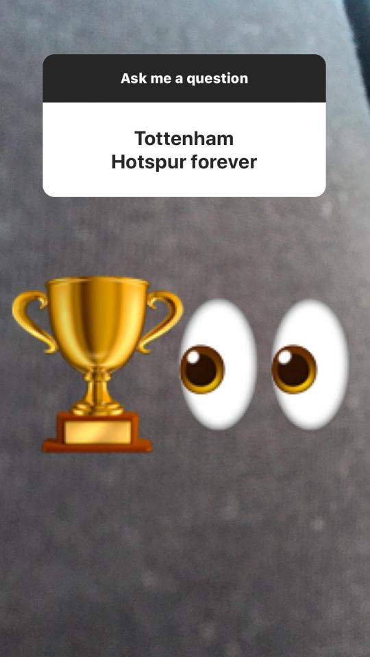  John Terry responded to the Spurs fan on Instagram