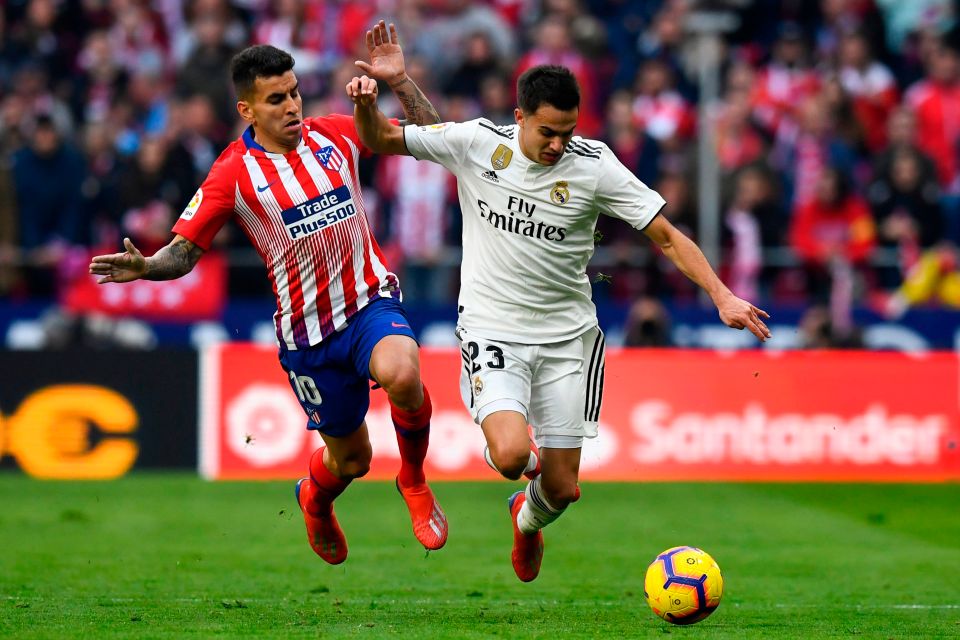  Reguilon broke into the Real Madrid team in the 2018/19 campaign