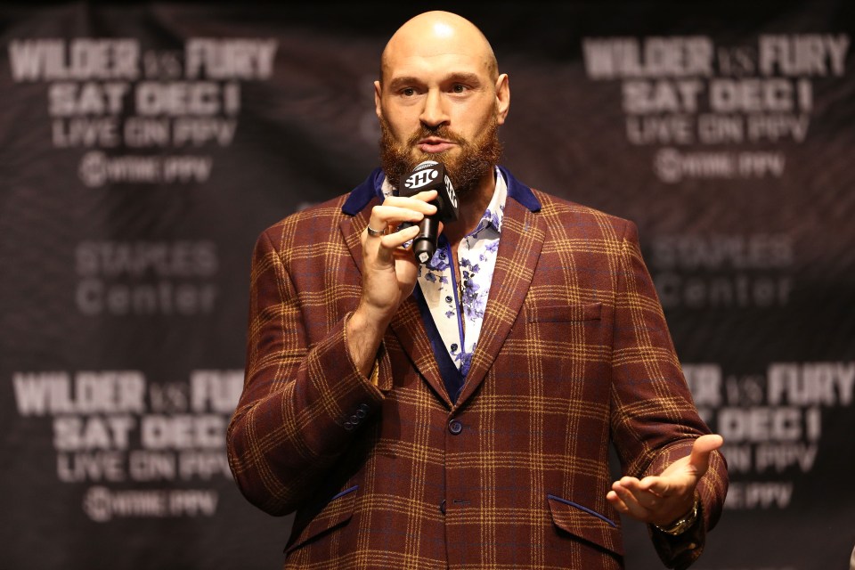  Tyson Fury is ranked as the second most famous boxer in the world