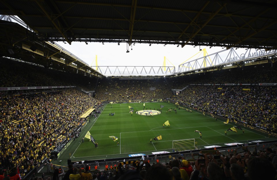  Borussia Dortmund's stadium is the biggest in Germany
