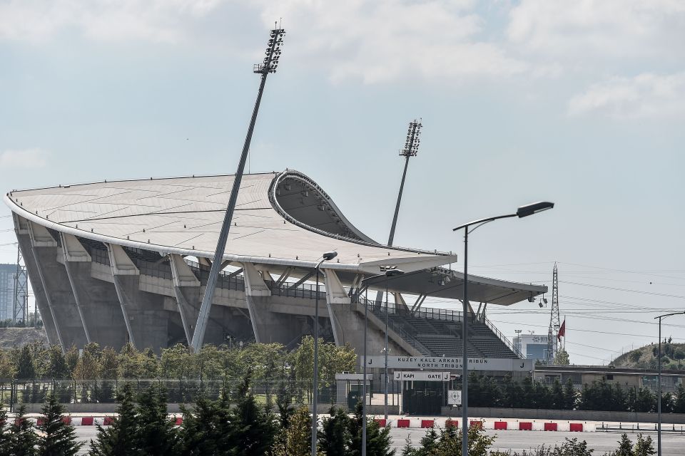  Turkey play their games at the Ataturk Olimpiyat Stadium