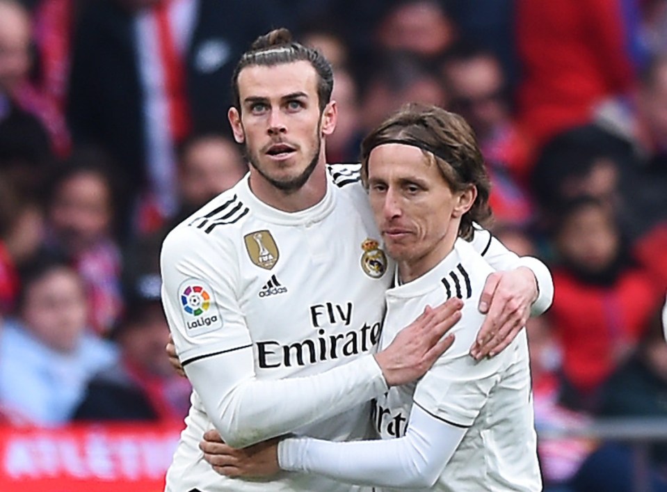  Gareth Bale and Luka Modric have both been linked with summer exits