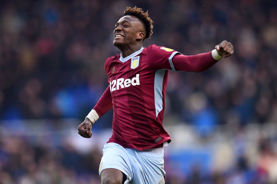  Tammy Abraham has 21 goals for Aston Villa this season