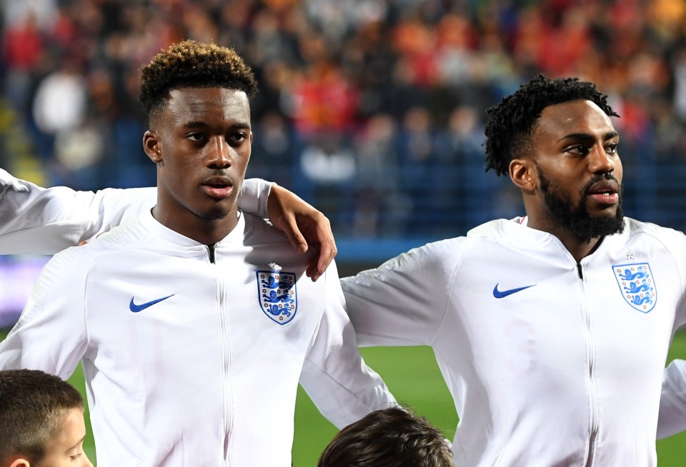  Rose and Hudson-Odoi were subjected to racist abuse in Montenegro