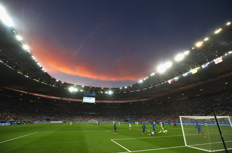  The Stade de France is home of France's football team