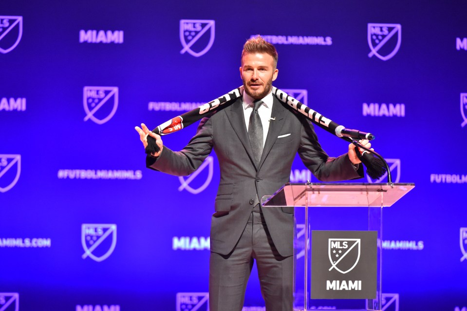  David Beckham wants a new boss for his Inter side ahead of their MLS debut