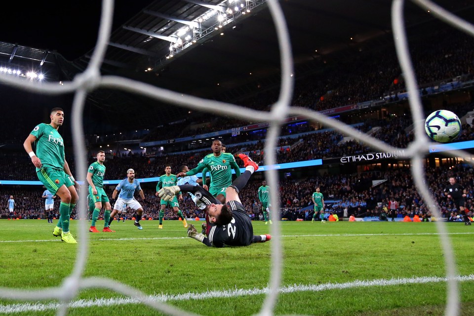  Sterling completed his hat-trick and settle the match before the 60th minute