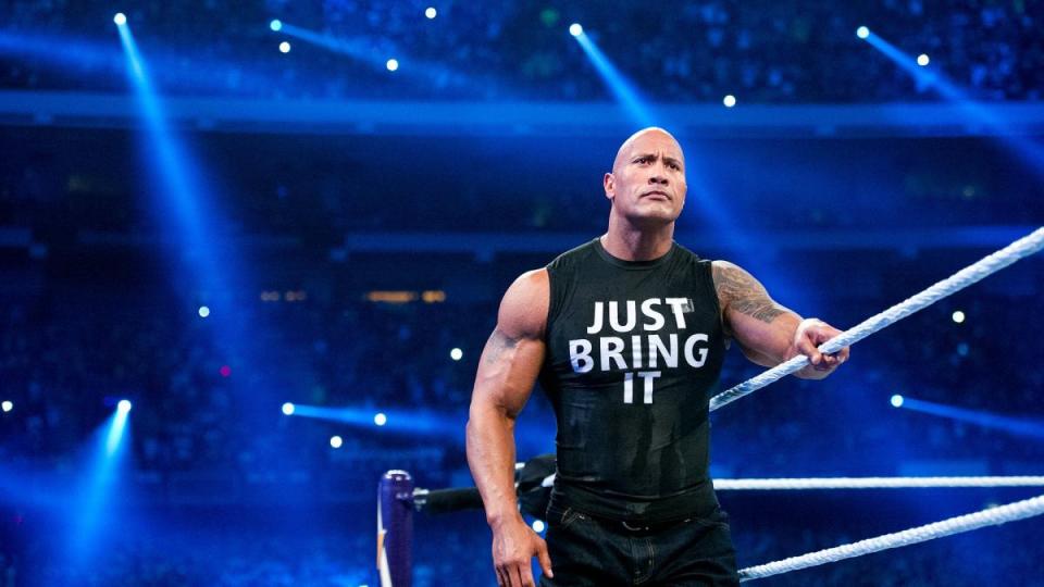  The Rock will be at UFC 244