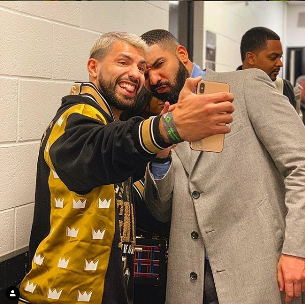 Sergio Aguero fell victim to the 'Drake curse'