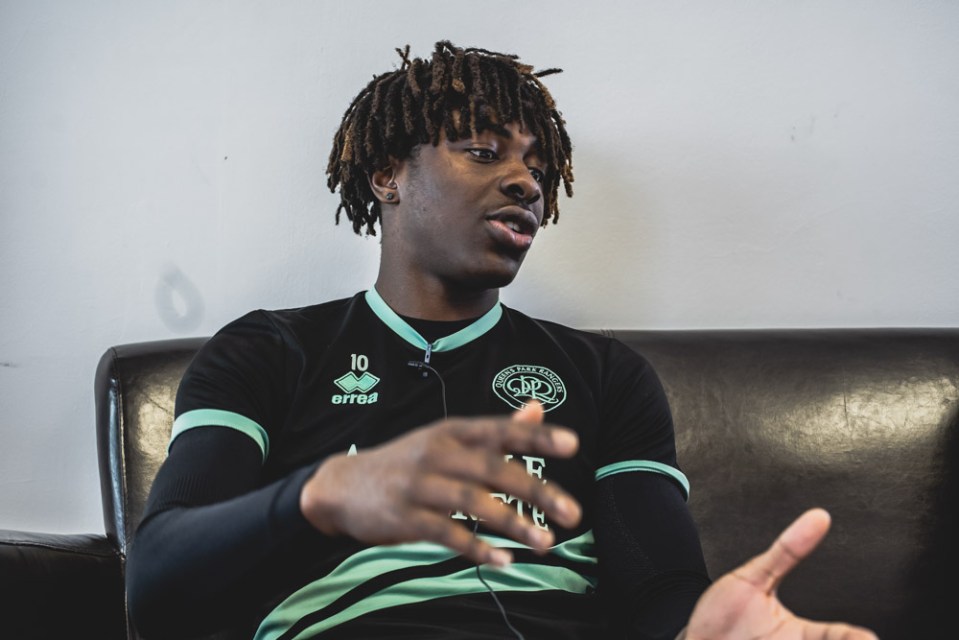  QPR youngster Ebere Eze has been showing his immense talent this season