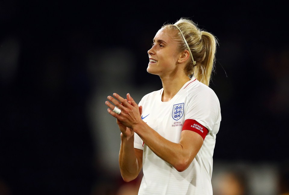  Steph Houghton's England will be at the Women’s World Cup