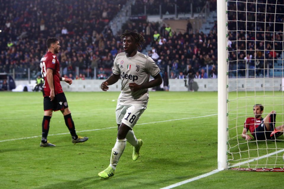  Kean scored Juventus's second goal after being racially abused