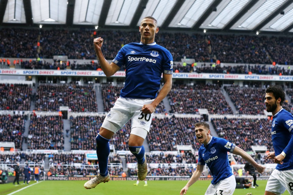  Richarlison has been Everton's talisman this season