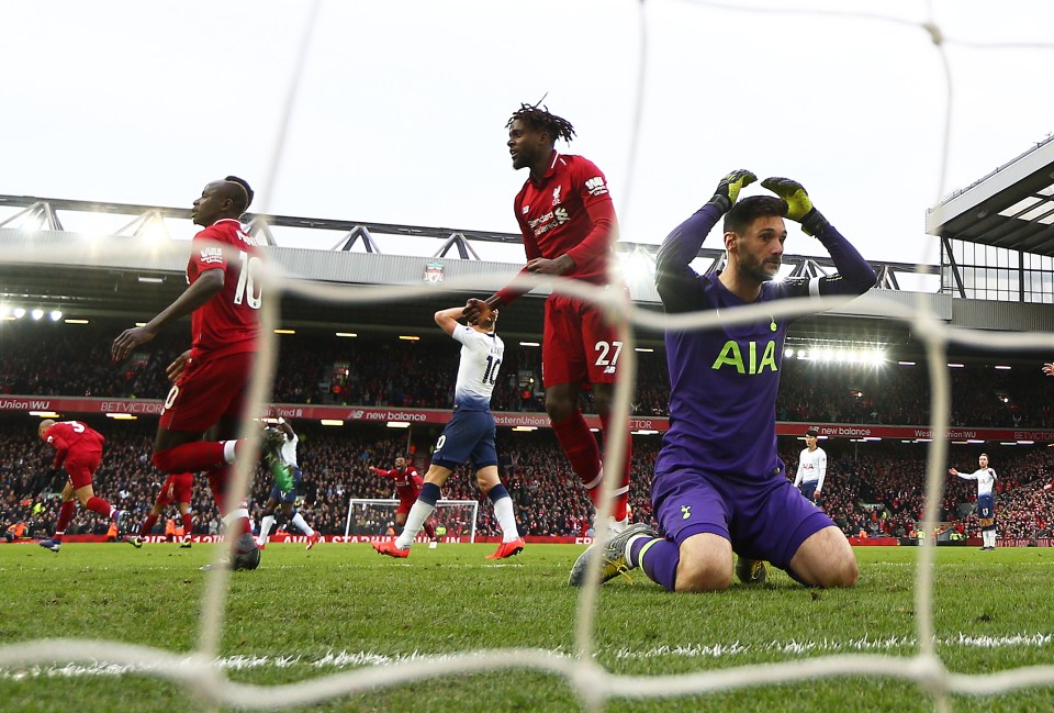  Hugo Lloris' first-team place is under threat