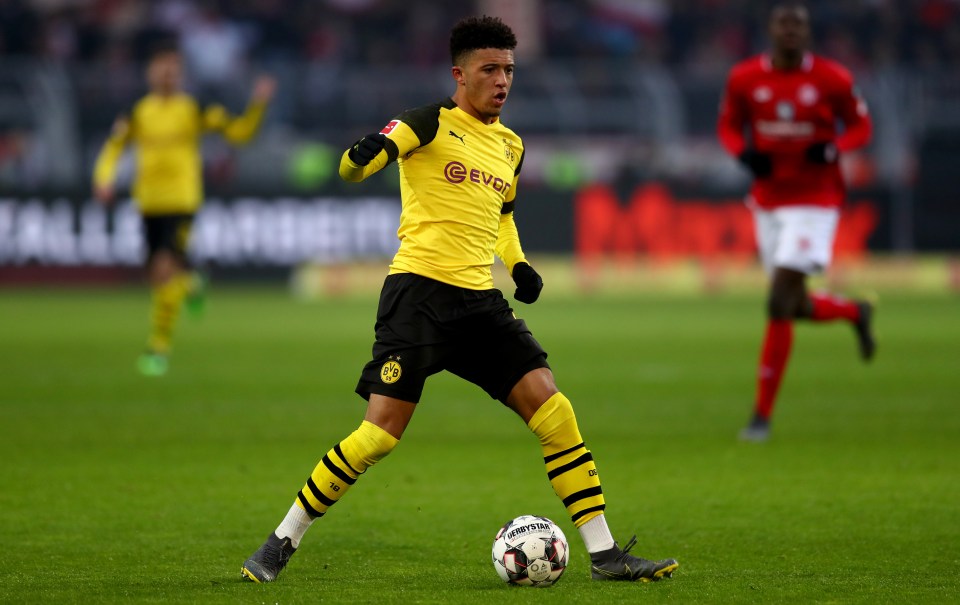  Sancho has been electric for Dortmund this season