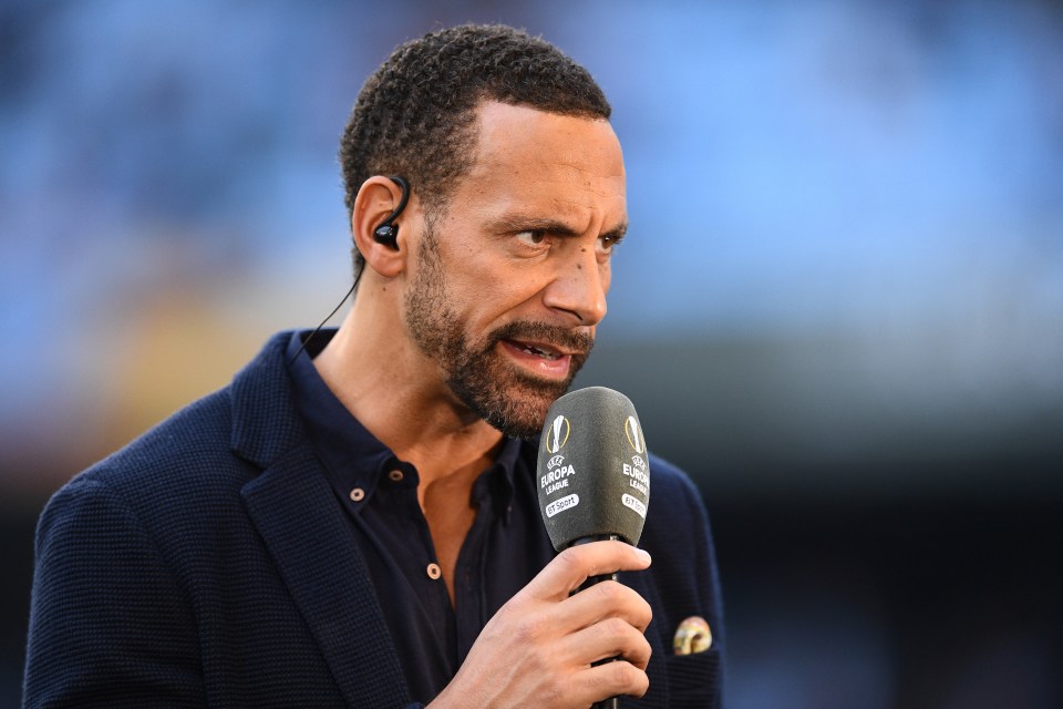  Rio Ferdinand is being tipped to rejoin Man United in a senior role