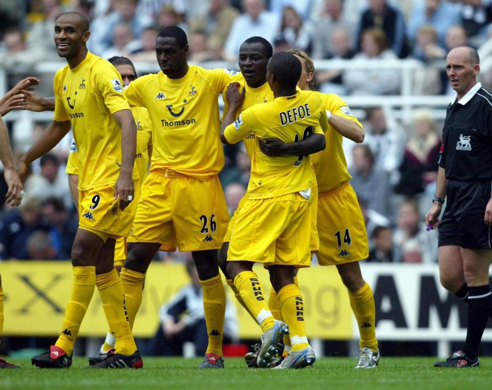  Atouba's goal against Newcastle was the high point of his Tottenham career
