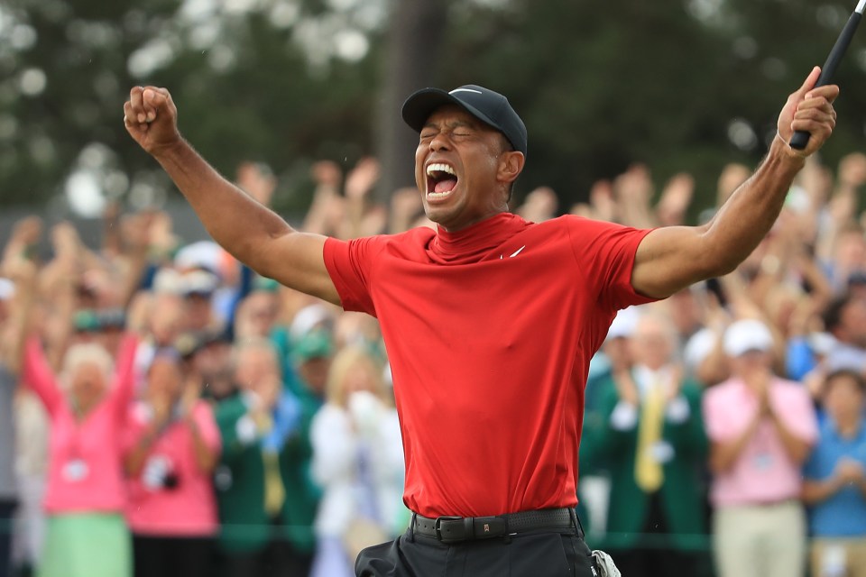  Woods finished 13 under par