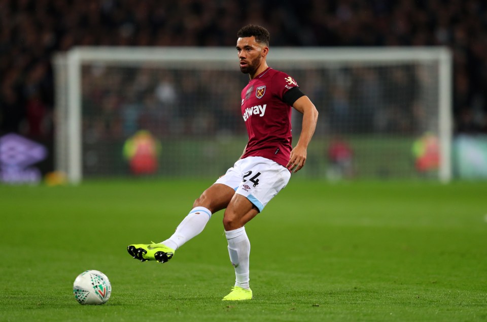  Ryan Fredericks got one over on his former club by helping the Hammers beat Spurs 1-0 towards the end of last season