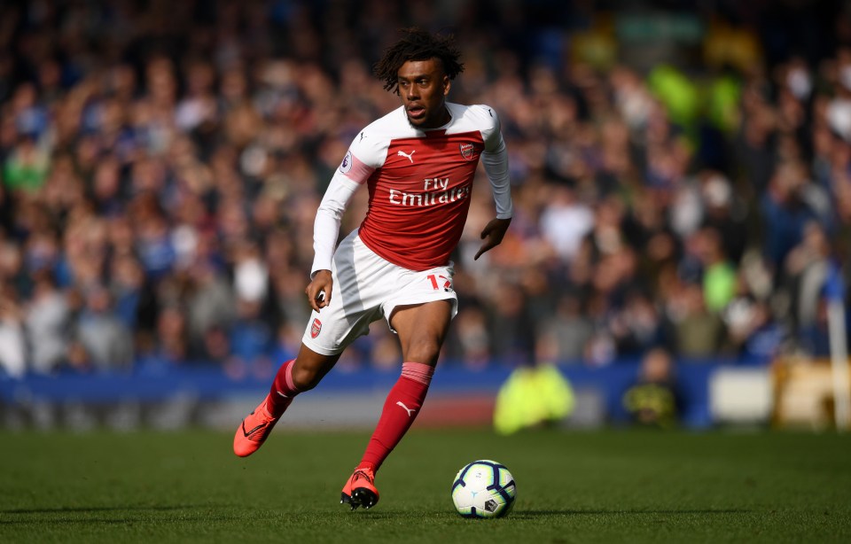 Iwobi won the FA Cup during his time at Arsenal