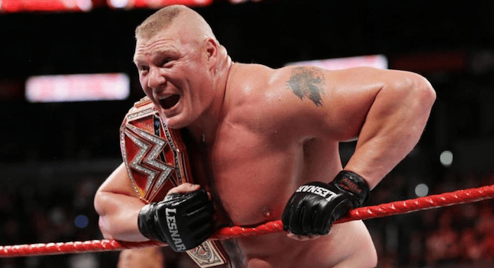  Brock Lesnar dominated as champion on RAW