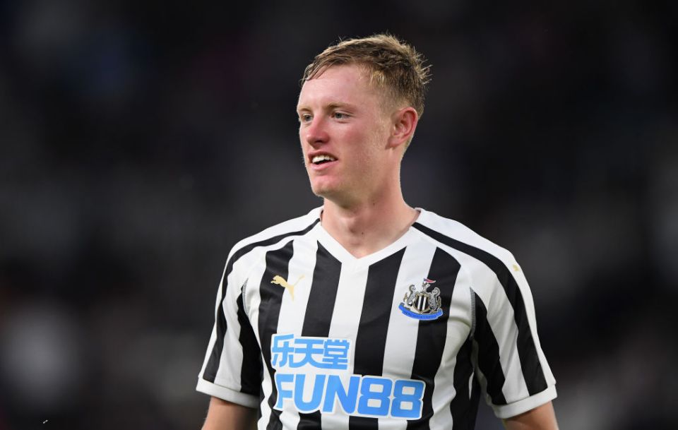  Longstaff caught the eye after breaking into Newcastle's first-team last season