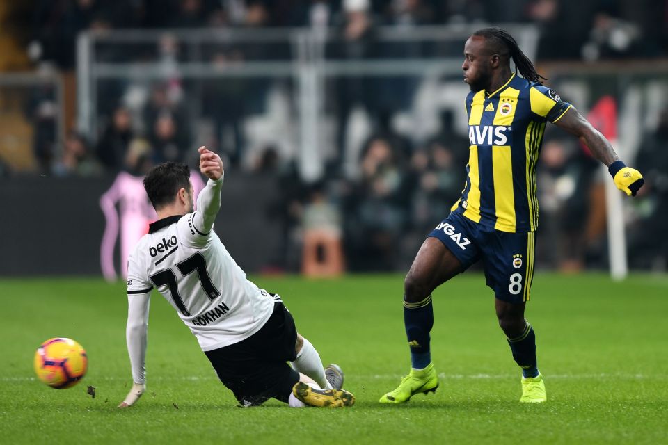  Moses is currently on loan at Fenerbahce from Chelsea