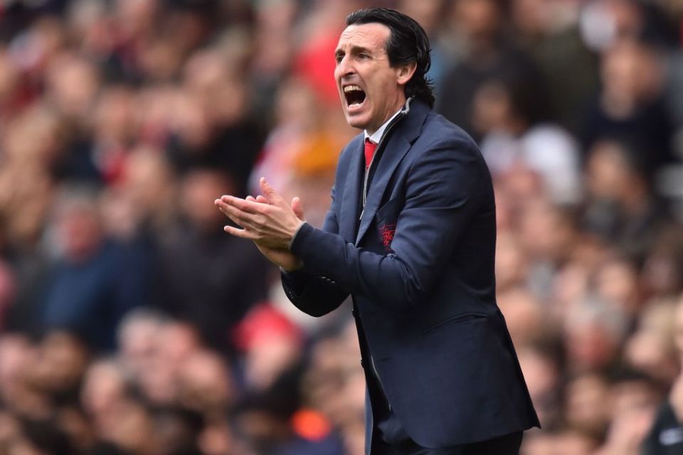  Arsenal's best hope of reaching the Champions League is through winning the Europa League, a competition Unai Emery has won three times