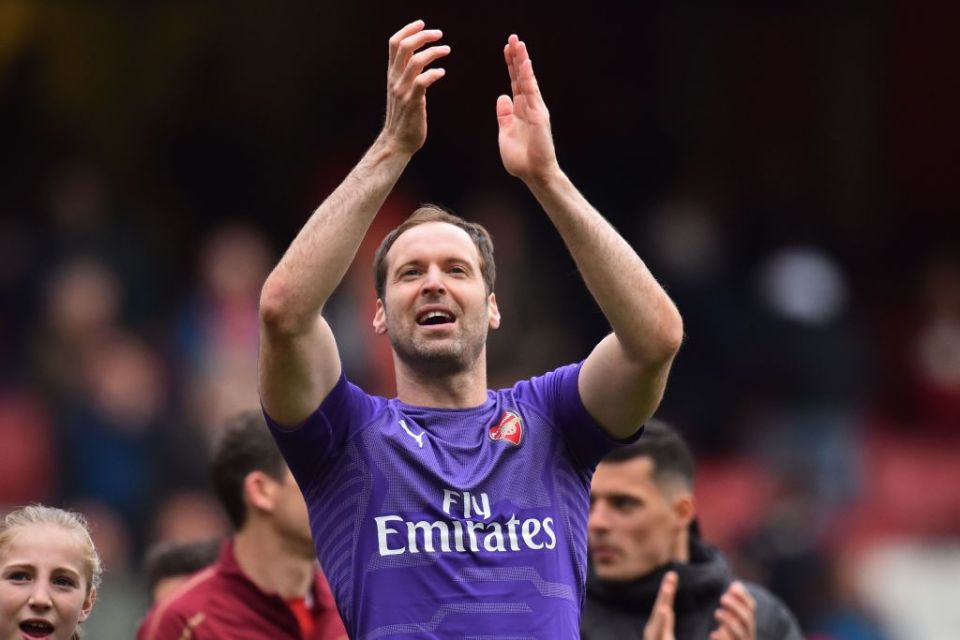  Cech was also honoured at the end of the game