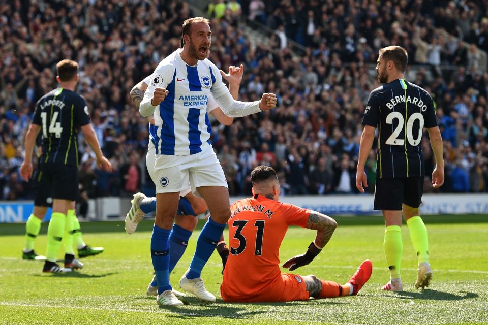  Murray celebrates scoring for Brighton