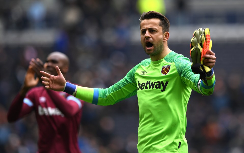  Fabianski has been a revelation at the London Stadium