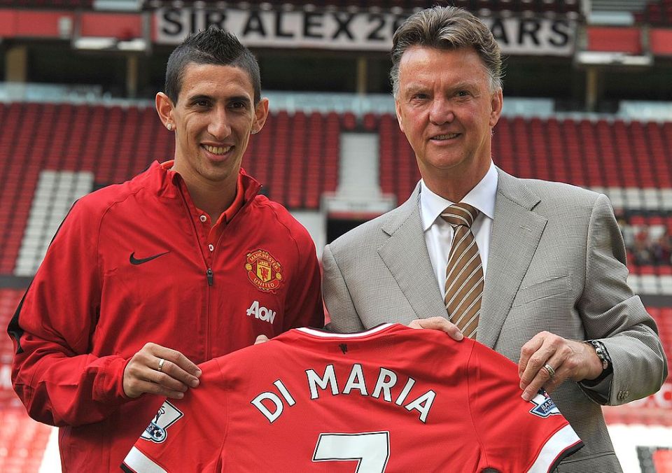 Big things were expected of Manchester United when they confirmed the signing of Di Maria from Real Madrid