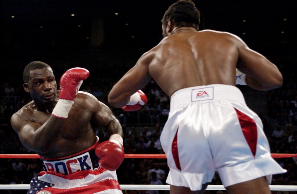 Rahman faced Lewis twice in 2001, winning the first and losing the second
